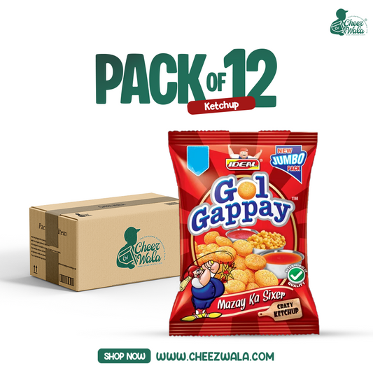 Ideal | Gol Gappa Jumbo - Pack Of 12