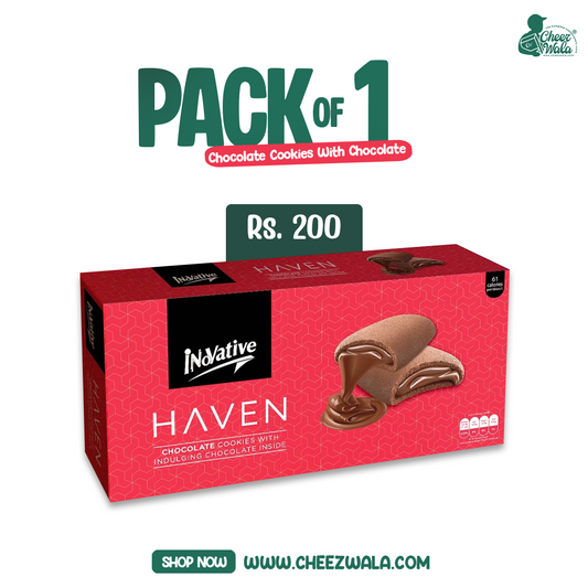 Inovative | Haven Chocolate Cookies With Indulging Chocolate Inside - Pack Of 01