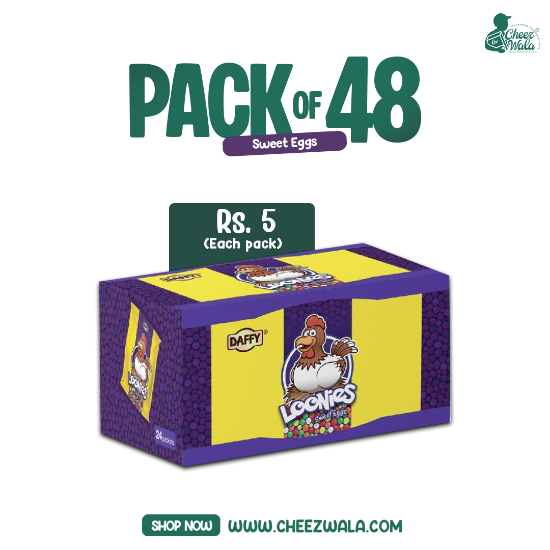 Daffy | Loonies Balls - Pack Of 48 (Rs.5)