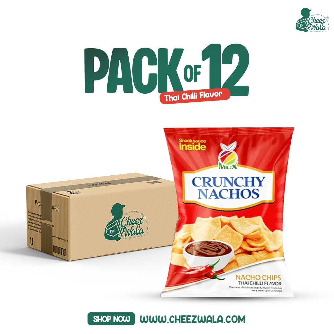 Mux Food | Crunchy Nachose Thai Chilli - Pack Of 12