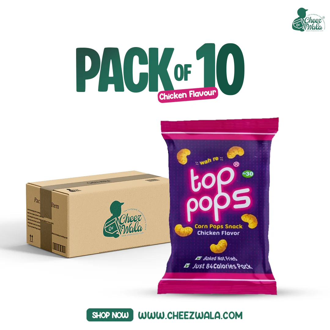 Niaz | Top Pops Chicken (Red) - Pack Of 10