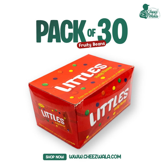 Danpak | Littles Fruity Flavor Chewing Candy (Red) (Rs. 20) - Pack Of 30