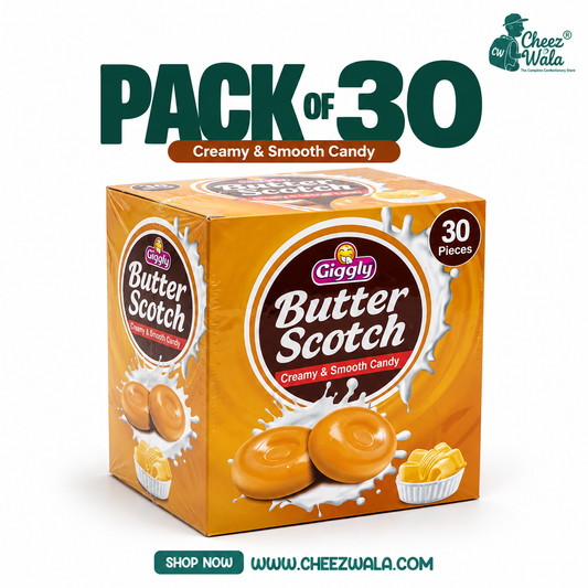 Giggly | Butter Scotch - Pack Of 30