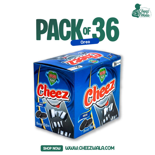 Gogo | Cheez Pillow Wafer Oreo - Pack Of 36