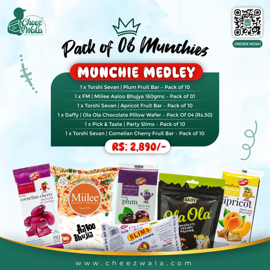 Munchie Medley - Pack of 06 Munchies