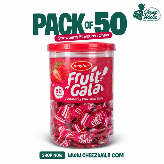 Mayfair | Fruit Gala Strawberry Chew - Pack of 50