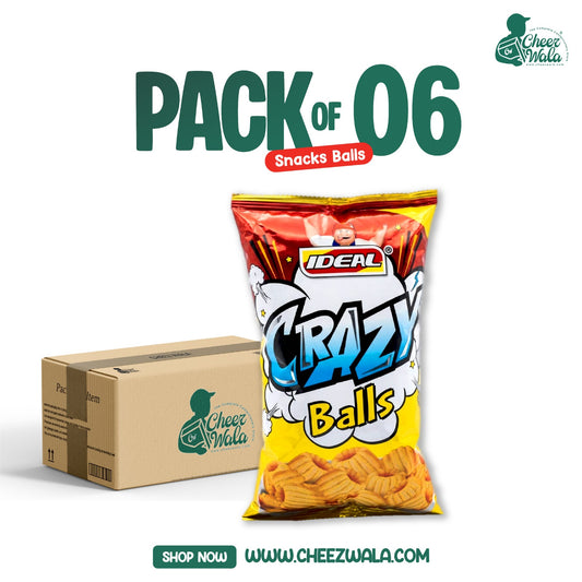Ideal | Crazy Balls - Pack Of 06