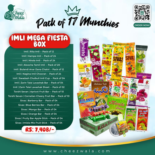 Imli Mega Fiesta Box - Pack of 17 Munchies