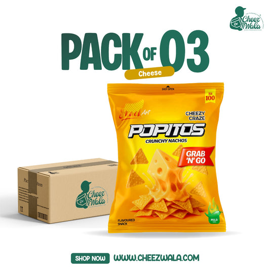 Sunny | Popitos Cheezy Craze (Rs.100) - Pack of 03