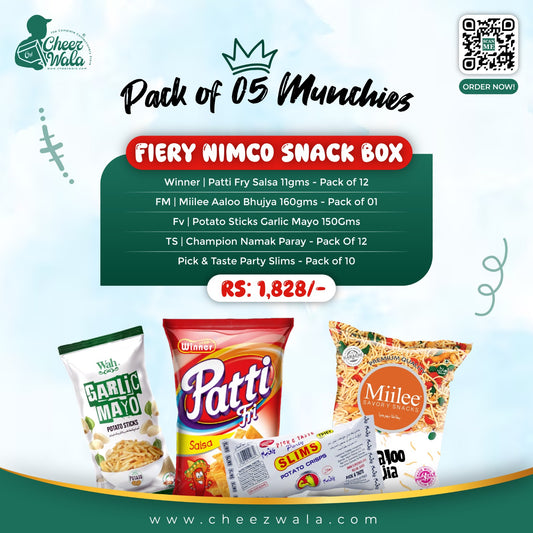 Fiery Nimco Snack Box - Pack of 05 Munchies