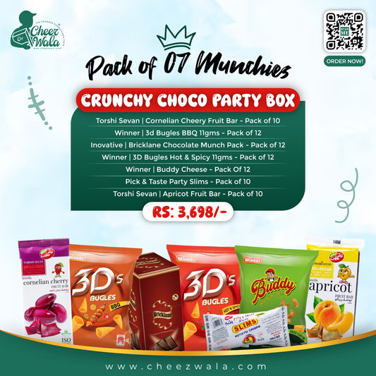 Crunchy Choco Party Box - Pack of 07 Munchies