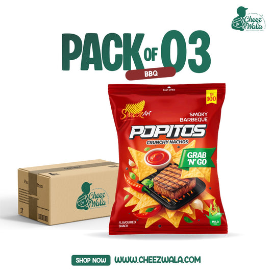 Sunny | Popitos Smoky BBQ (Rs.100) - Pack of 03
