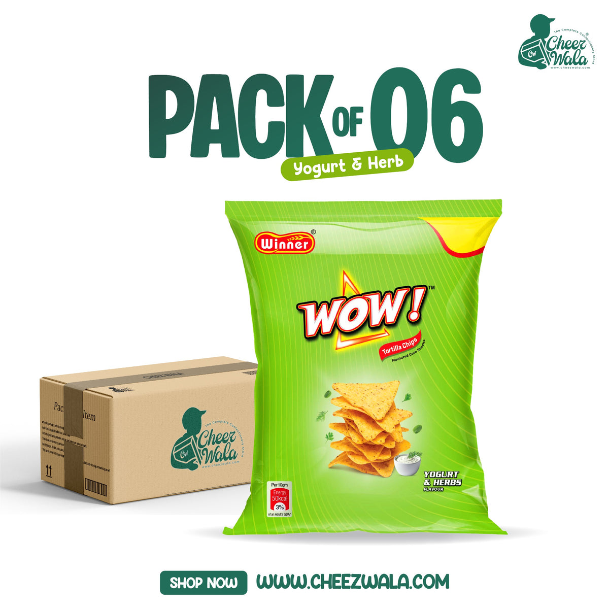 Winner | WOW Yogurt & Herb - Pack of 06