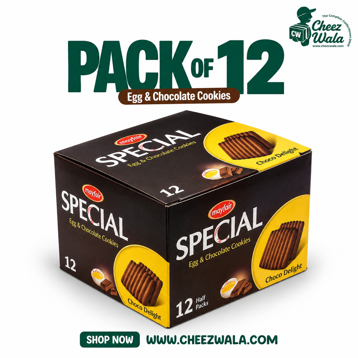 Mayfair | Special Choco Delight Biscuit - Pack Of 12