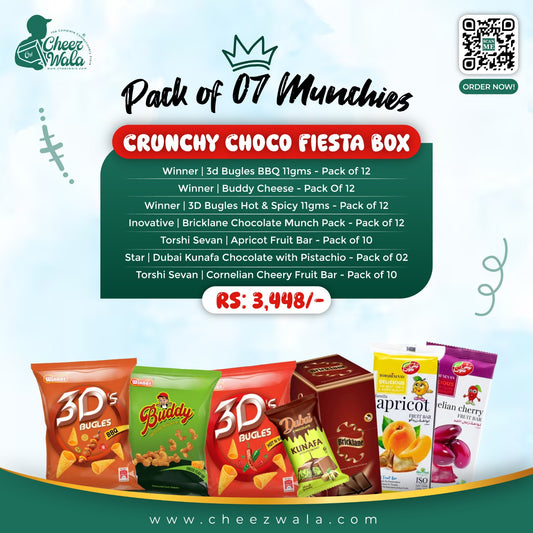 Crunchy Choco Fiesta Box - Pack of 07 Munchies