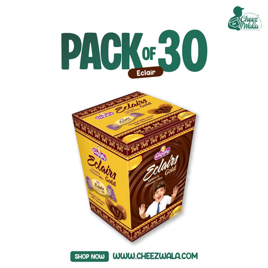 Giggly | Eclairs Gold - Pack Of 30