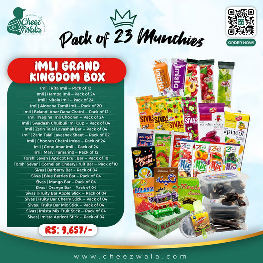 Imli Grand Kingdom Box - Pack of 23 Munchies