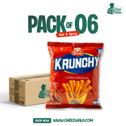 Gibs | Krunchy Hot & Spicy - Pack Of 06