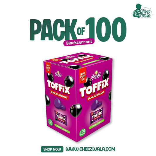 Giggly | Toffix Black Currant Chew - Pack Of 100