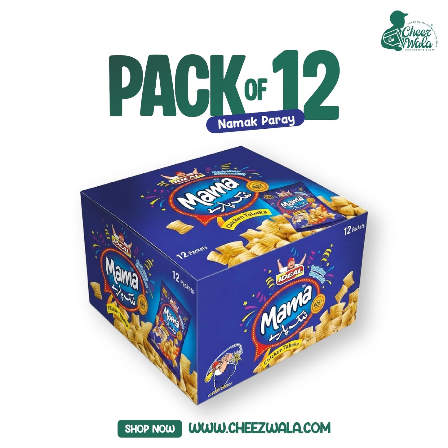Ideal | Mama Namak Paray - Pack Of 12