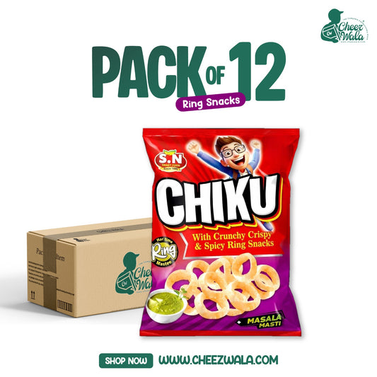 S.N Foods | Chiku Rings - Pack Of 12