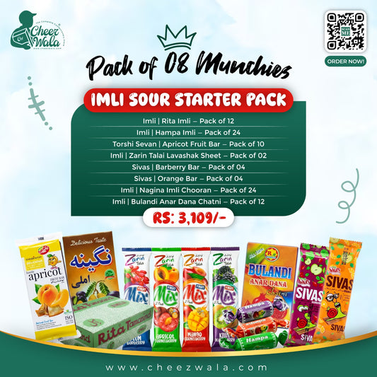 Imli Sour Starter Pack - Pack of 08 Munchies