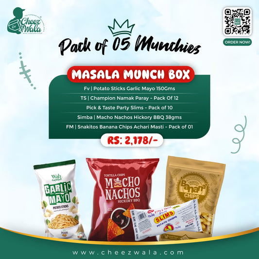 Masala Munch Box - Pack of 05 Munchies