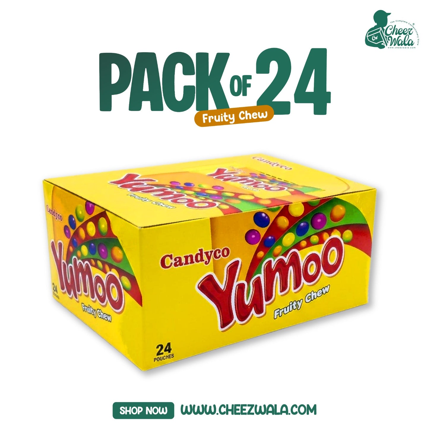 Candyco | Yumoo Fruity Chew - Pack of 24