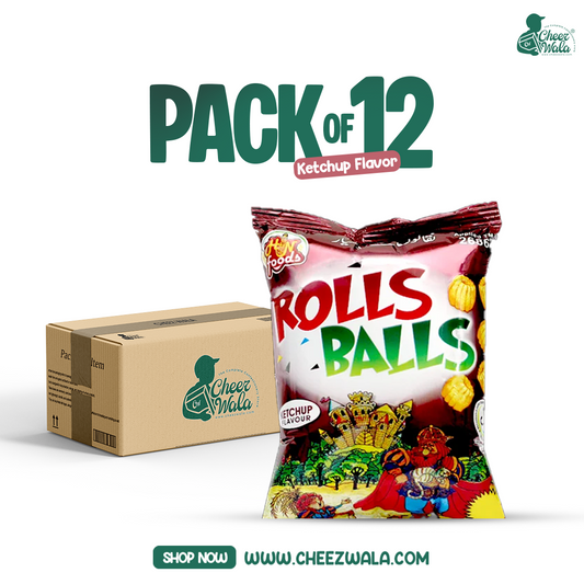 Roll Balls Jumbo - Pack Of 12