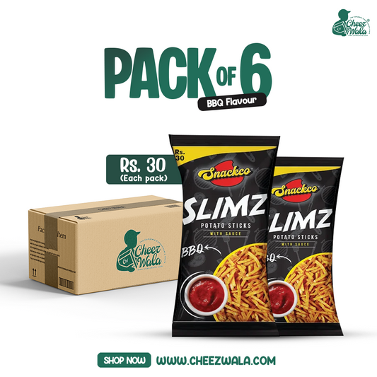 Snackco | Slimz Bbq With Sauce -Pack Of 6