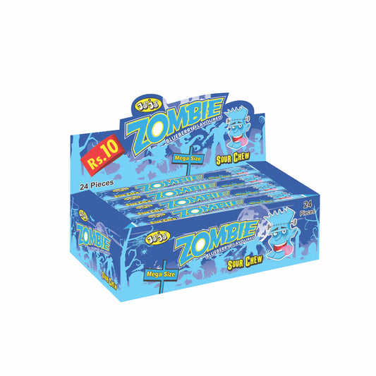 Jojo | Zombie Mega Size Blue Berry - Pack Of 24 (Rs. 10)
